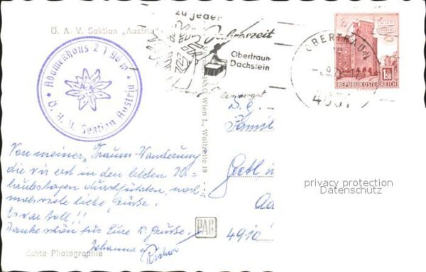 Obertraun Adamekhaus mit Dachstein Mitterspitze S – Bild 2
