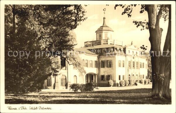 Weimar Thueringen Schloss Belvedere
