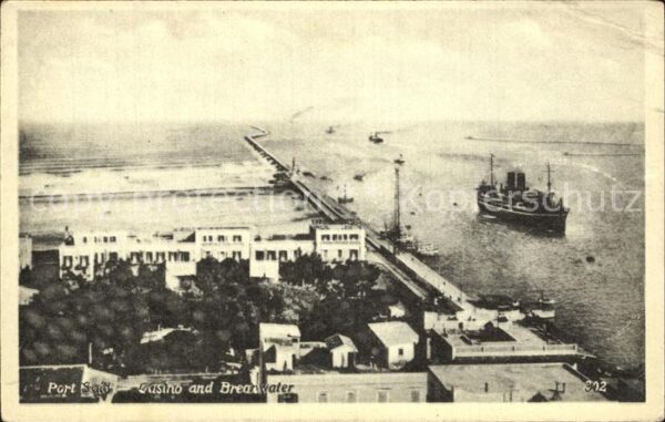 Port Said Casino and Breakwater