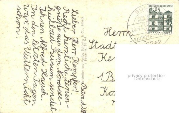Buesum Nordseebad Hafen Mole Alleestr Promenade Strand Mi – Bild 2