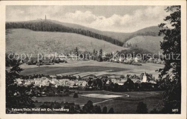Tabarz mit Inselsberg