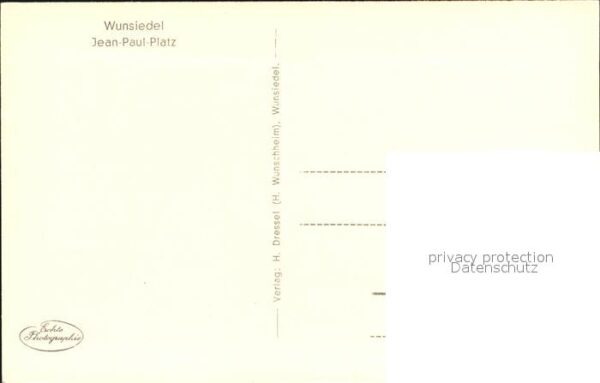 Wunsiedel Jean Paul Platz Denkmal – Bild 2