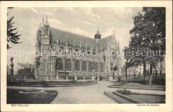 Bruxelles Bruessel Eglise du Sablon