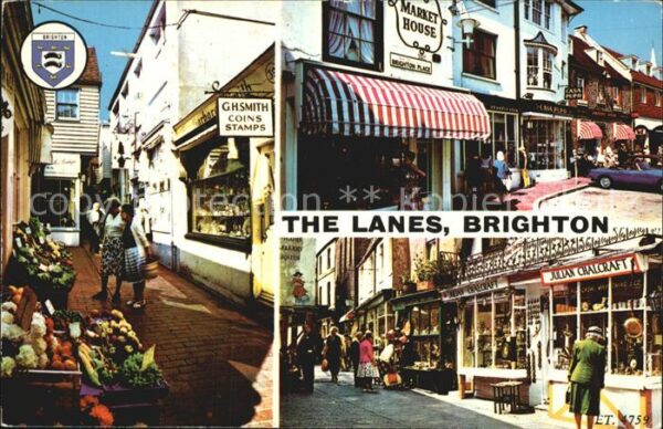Brighton East Sussex The Lanes