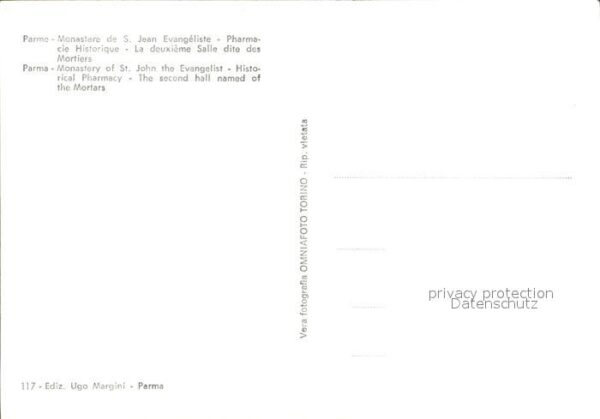 Parma Emilia-Romagna Monastere de S Jean Evangeliste Pharmac – Bild 2