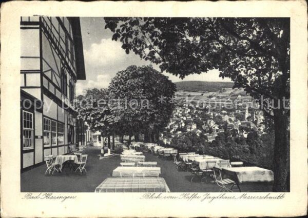 Bad Kissingen Kaffee Restaurant Jagdhaus Messerschmit