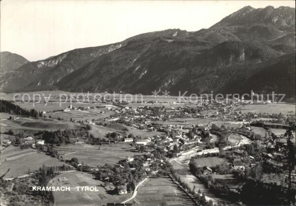 Kramsach Panorama Alpen