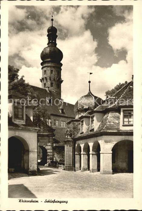 Weikersheim Schloss Eingang