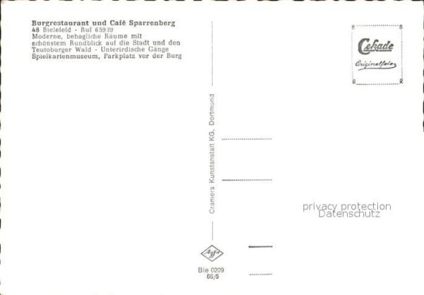 Bielefeld Burgrestaurant Cafe Sparrenberg – Bild 2