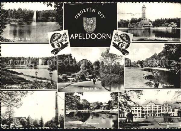 Apeldoorn Vijver Berg en Bos Jachtslot St Hubertu