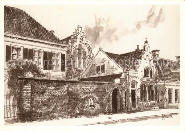 Assen Kloostermuur en Kloosterpomp Künstlerka