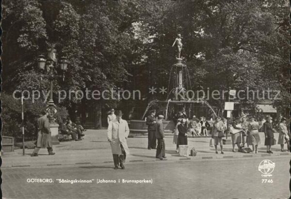 Goeteborg Saningskvinnan Johanna i Brunnsparken