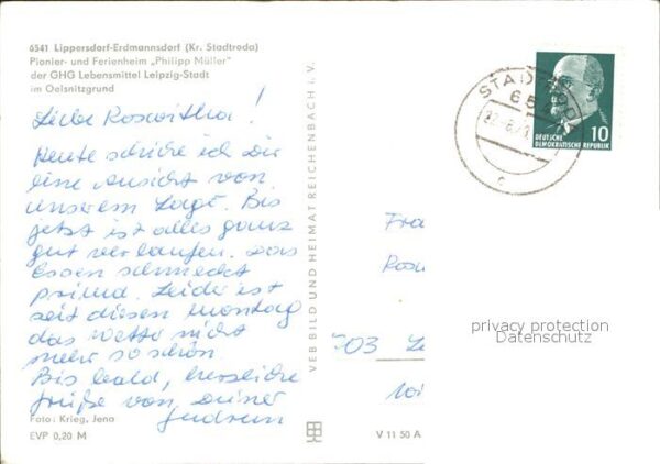 Erdmannshain Naunhof Pionier und Ferienheim Philipp Müller – Bild 2