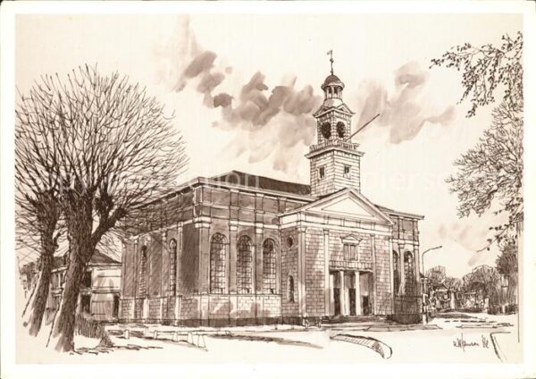 Assen Jozefkerk Künstlerkarte