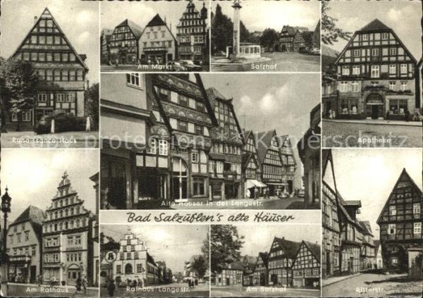 Bad Salzuflen Renaissance Haus Markt Salzhof Apotheke