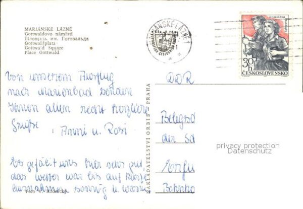 Marianske Lazne Gottwaldovo namesti – Bild 2