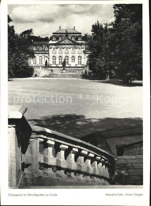 Fulda Orangerie und Schlossgarten
