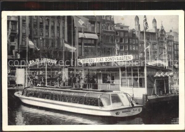 Amsterdam Niederlande Rundfahrt durch Grachten und Häfen Fähr