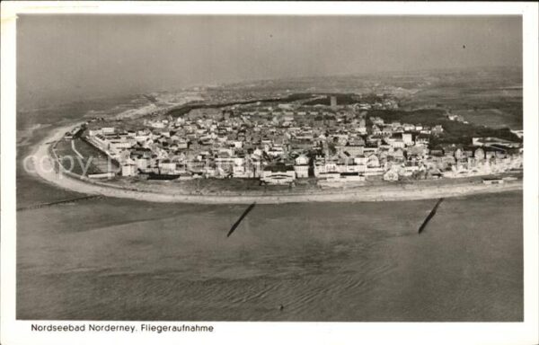 Norderney Nordseebad Fliegeraufnahme