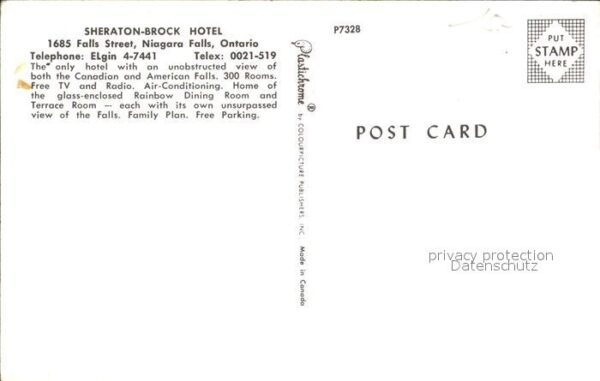 Niagara Falls Ontario Sheraton Brock Hotel – Bild 2