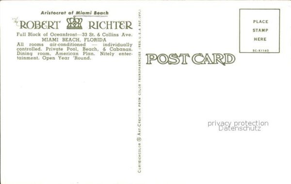 Miami Beach Robert Richter Hotel – Bild 2