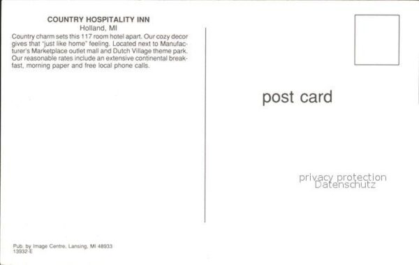 Holland Michigan country Hospitality Inn – Bild 2