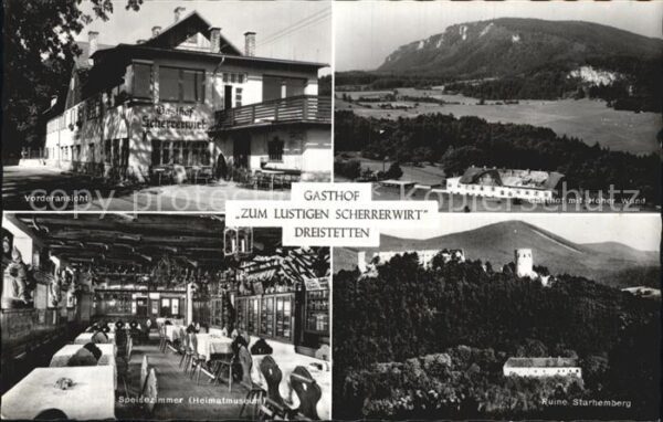 Dreistetten Gasthof Zum lustigen Scherrerwirt Hohe