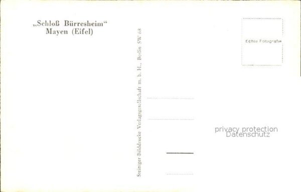 Mayen Schloss Bürresheim – Bild 2