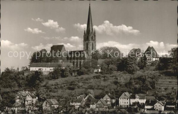 Frankenberg Eder Teilansicht Kirche