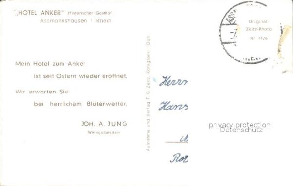 Assmannshausen Hotel Anker – Bild 2