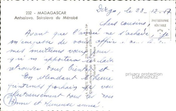 Madagascar Ansalova Sakalava du Menabe – Bild 2