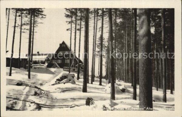 Altenberg Erzgebirge Waldschänke Altes Raupennest