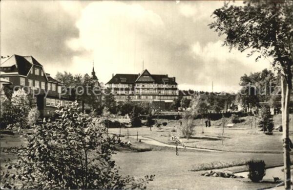 Oberhof Thueringen FDGB Heim Stachanow und Thälmann Haus
