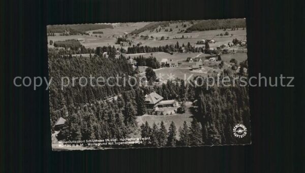 Schluchsee Wolfsgrund mit Jugendherberge Fliegerau