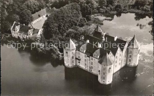 Gluecksburg Ostseebad Schloss Glücksburg Fliegeraufnahme