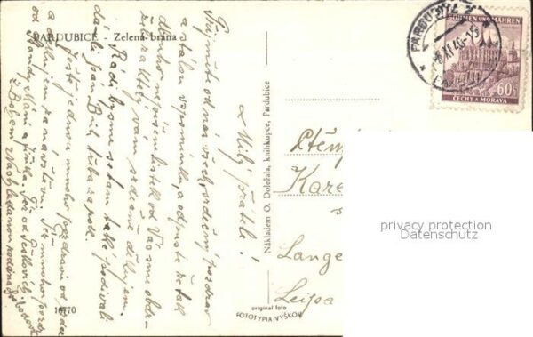 Pardubice Pardubitz Zelena brana – Bild 2