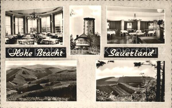 Kirchhundem Aussichtsturm Hohe Bracht Bergrestauran