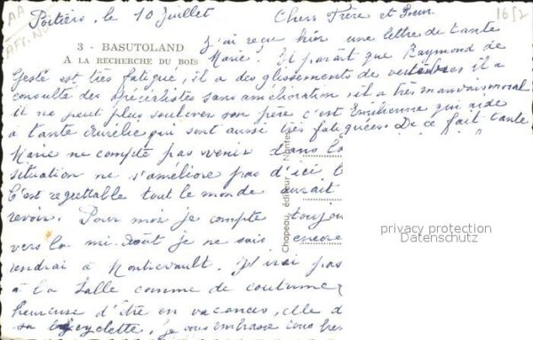 Basutoland La recherche du bois – Bild 2