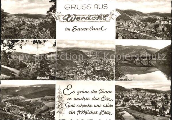 Werdohl Panorama Versetal Ütterlingsen Gedicht