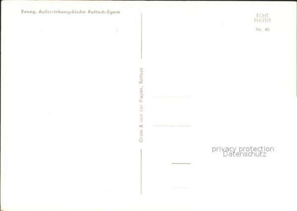 Rottach-Egern Evang Auferstehungskirche – Bild 2