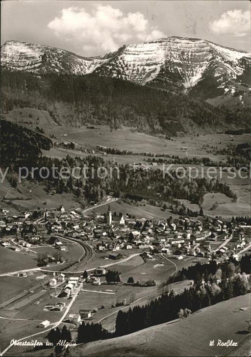 Oberstaufen Allgäuer Alpen Fliegeraufnahme