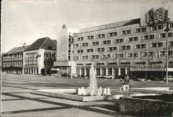 Neubrandenburg Hotel Vier Tore Karl Marx Platz Springb
