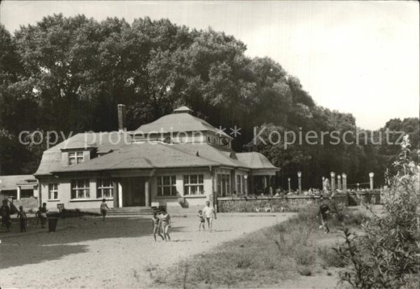 Ueckermuende Mecklenburg Vorpommern HO Gaststätte Strandhalle