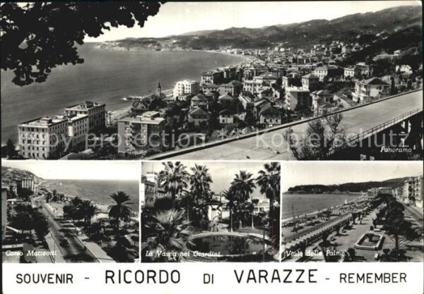 Varazze Panorama Corso Matteotti Vasca nei Giar