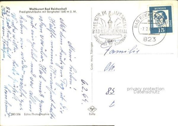 Bad Reichenhall Predigtstuhlbahn mit Berghotel – Bild 2