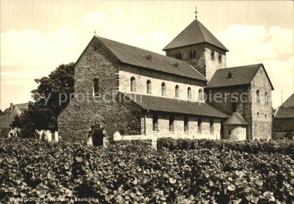 Mittelheim Rheingau St Aegidius Kirche