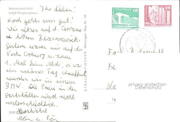 Suhl Thueringer Wald VdgB Ringberghaus – Bild 2