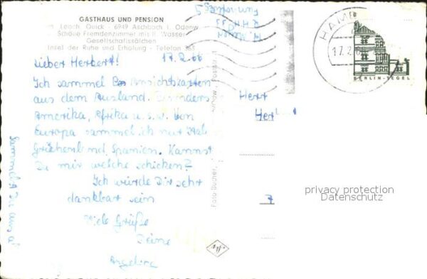 Aschbach Odenwald Gasthaus Pension Leonhard Quick Dürr-El – Bild 2