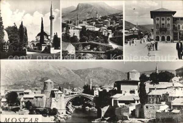 Mostar Moctap Brückenpartie
