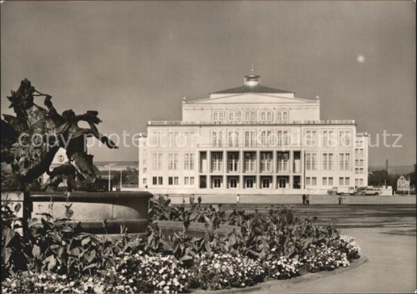 Leipzig Opernhaus am Karl-Marx-Platz